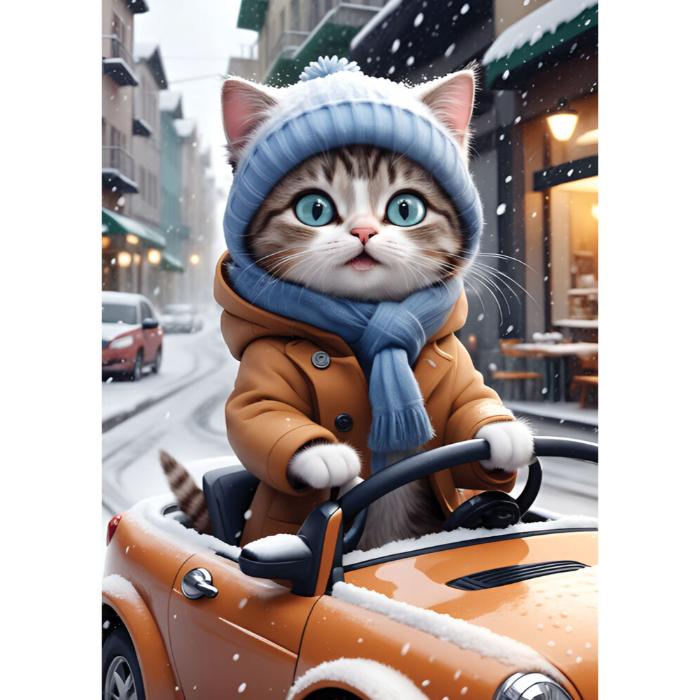 1000pc The Driver Kitty Jigsaw Puzzle