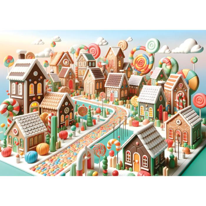 1000pc Candy Land Jigsaw Puzzle