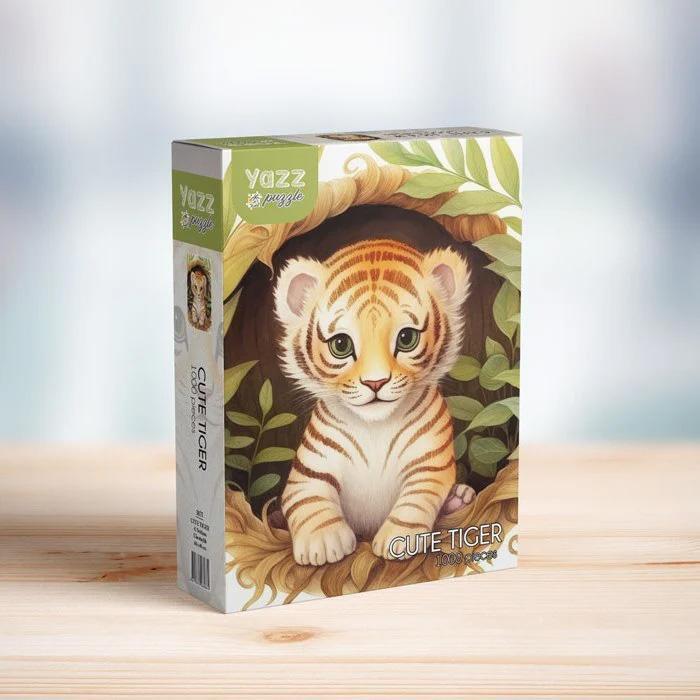 1000pc Cute Tiger Jigsaw Puzzle