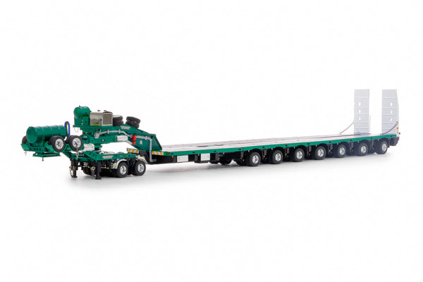 1/50 7x8 Steerable Trailer Metallic Green_1