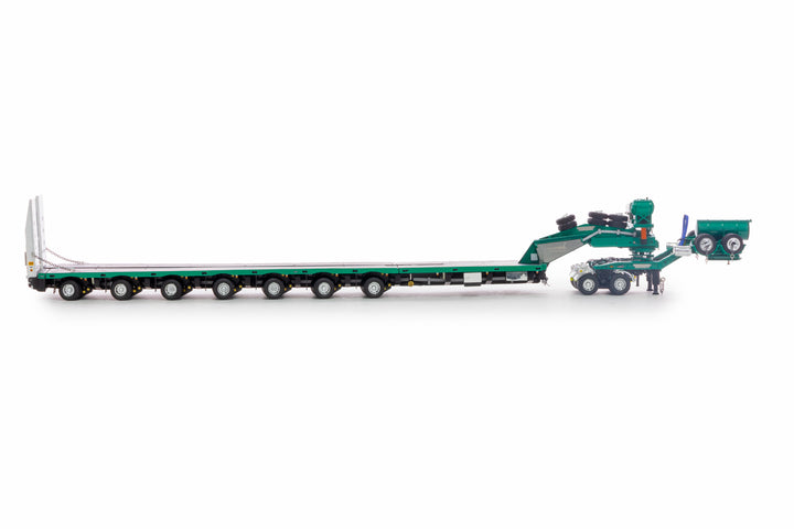 1/50 7x8 Steerable Trailer Metallic Green_4