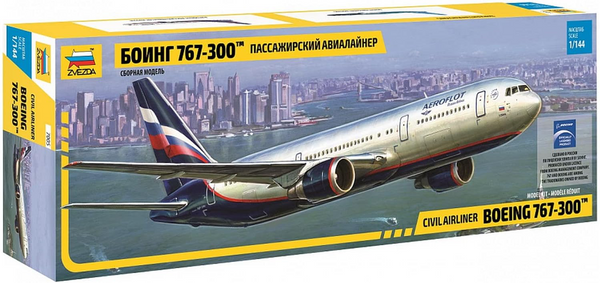 1/144 Civil Airliner  Boeing 767300  Plastic Model Kit