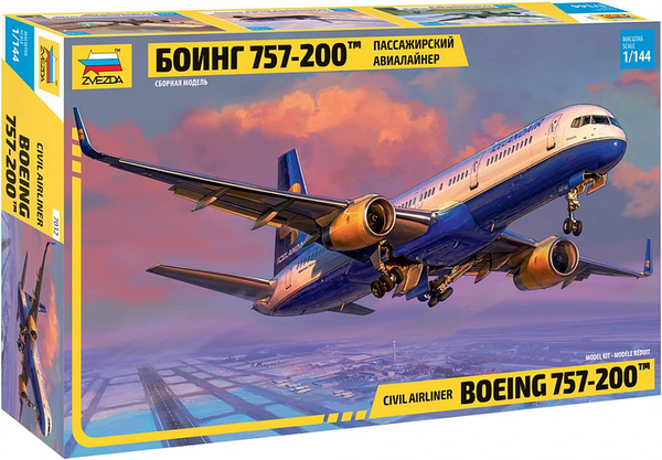 1/144 Civil Airliner  Boeing 757200  Plastic Model Kit