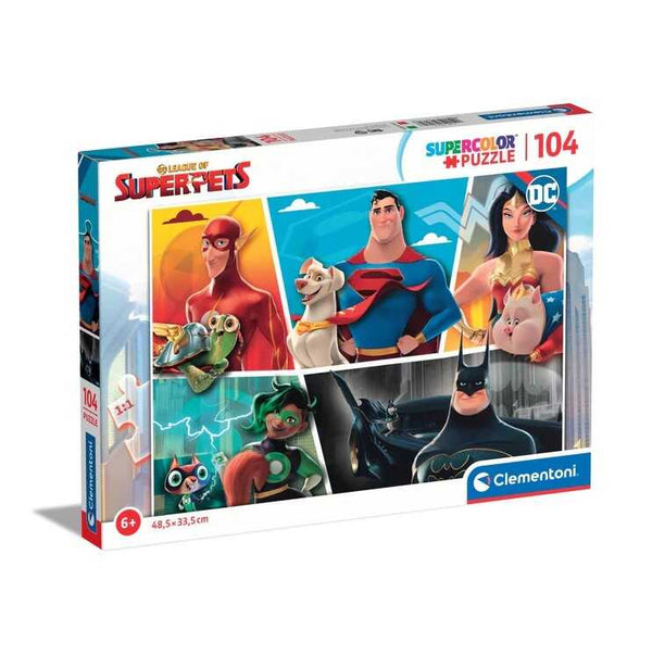 104pc DC League of Superpets Puzzle