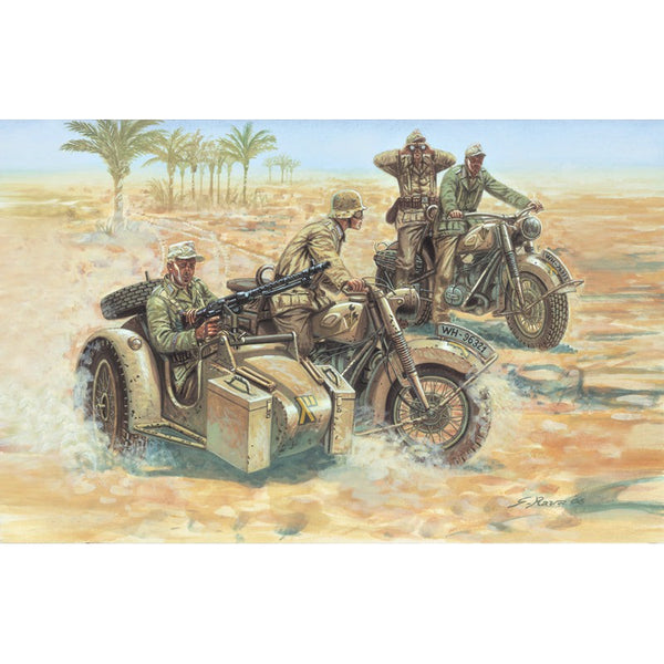 1/72 WWII - German Motorcycles