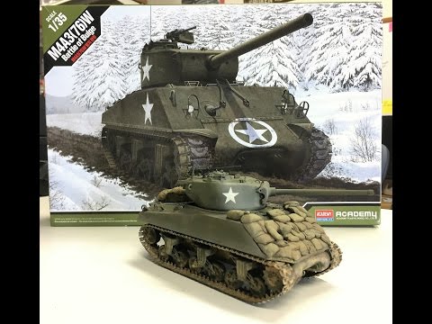 1/35 M4A3 (76) W ''Battle of Bulge''_video