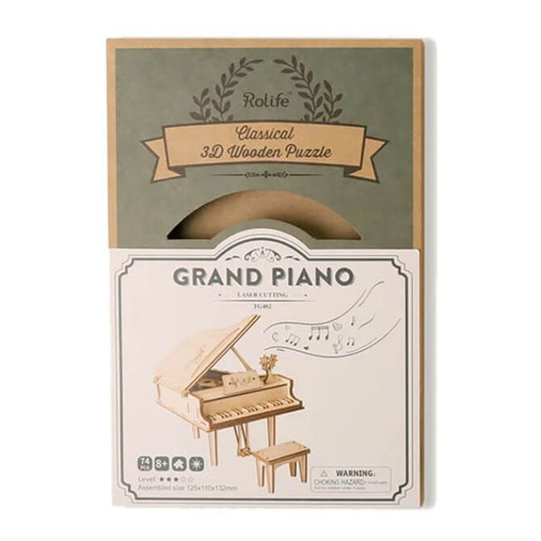 image1_Classical 3D Wooden Grand Piano