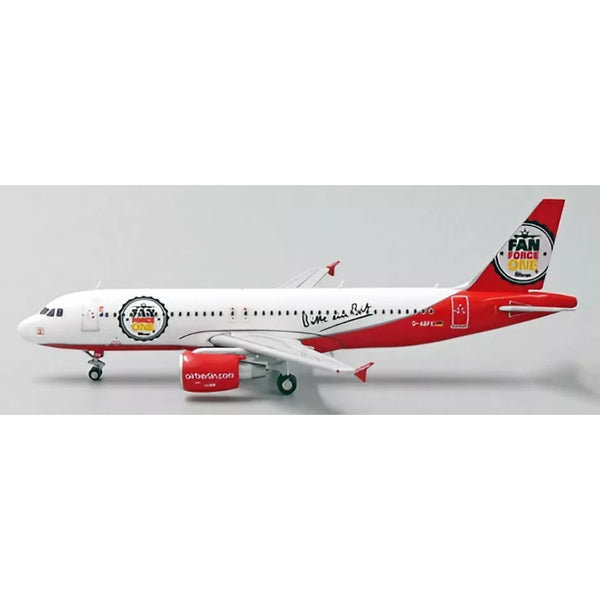 1/400 Air Berlin Airbus A320 "Fan Force One" Reg: D-ABFK with Antenna