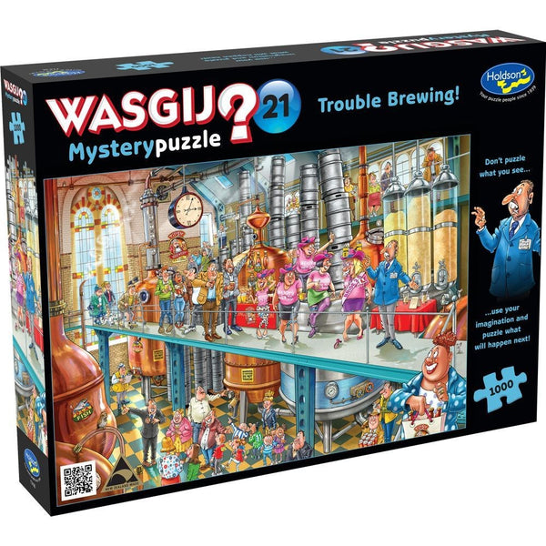 1000pc Wasgij? Mystery Puzzle #21: Trouble Brewing!