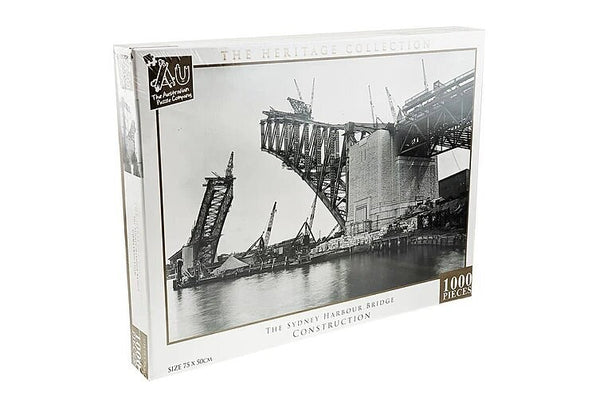 1000 pc SYD HARBOUR BRIDGE CONSTRUCTION