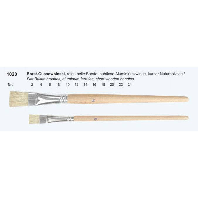 VP Leonhardy - Bristle Gussow Short Handle Brush 10