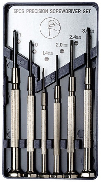 6 Piece Precision Screwdriver Set