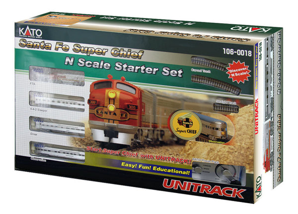 HO N Starter Set ATSF Super Chief