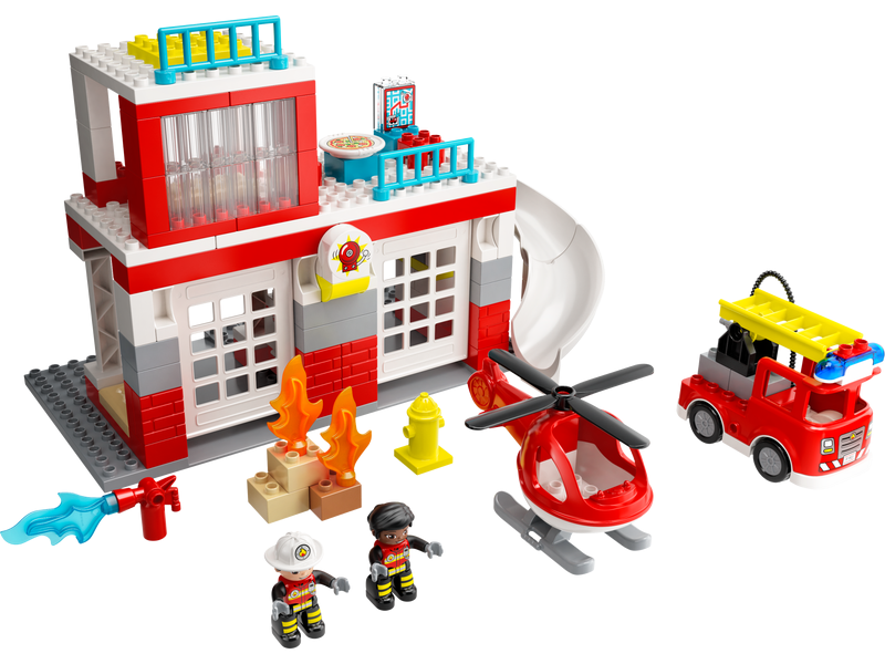 DUPLO Fire Station and Helicopter 10970