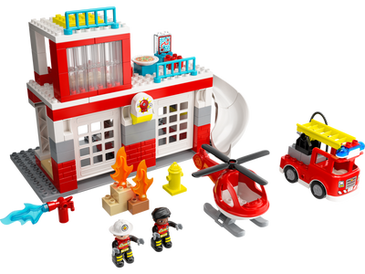 DUPLO Fire Station and Helicopter 10970