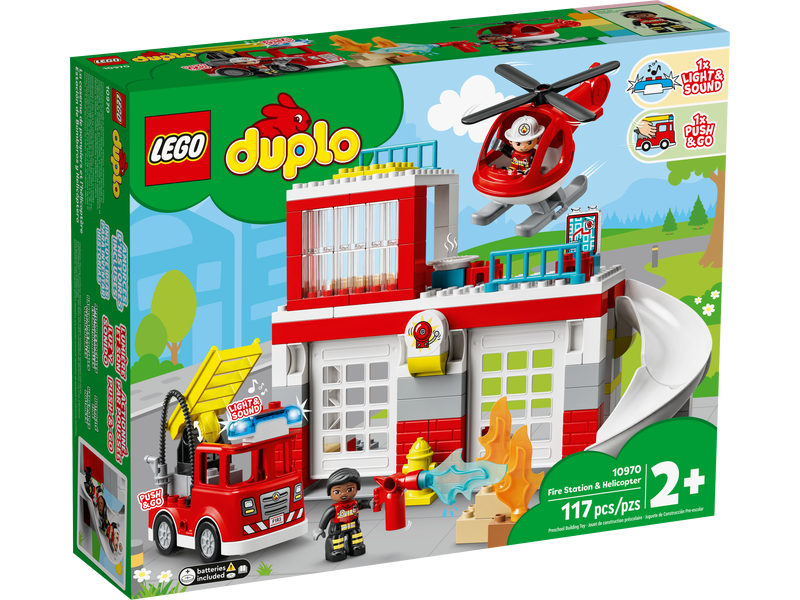 DUPLO Fire Station and Helicopter 10970