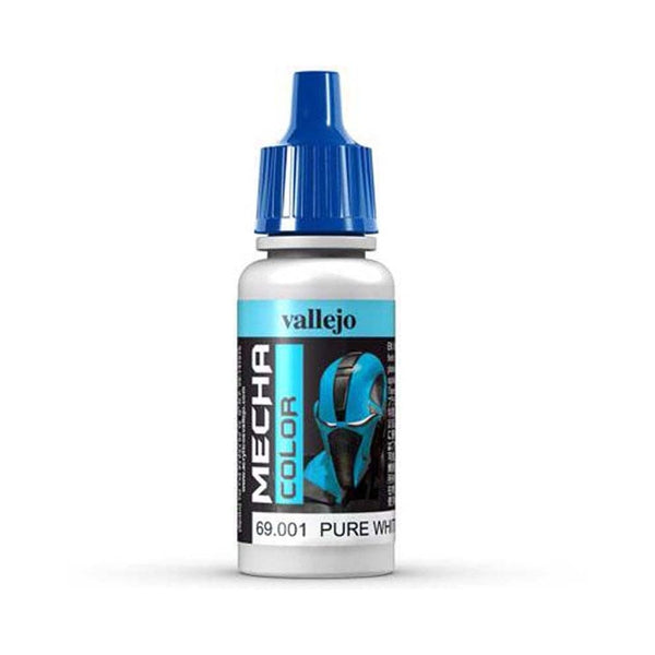 69001 Mecha Colour Pure White 17ml Acrylic Airbrush Paint