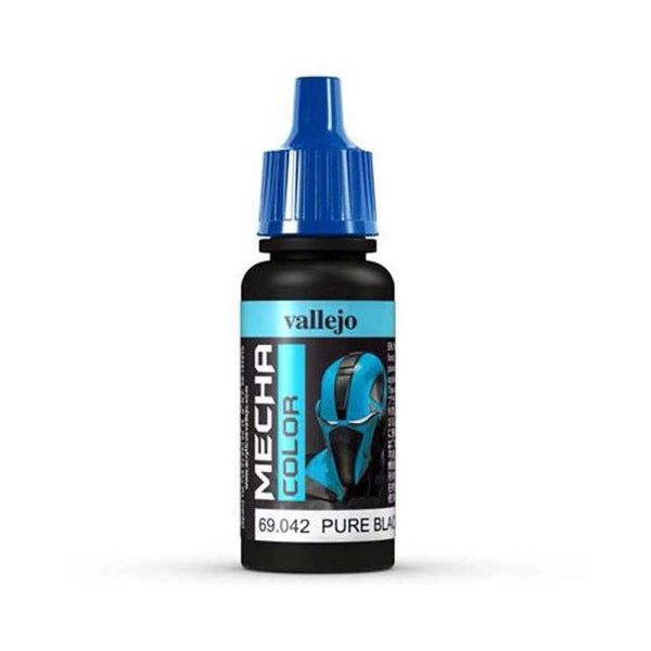 69042 Mecha Colour Pure Black 17ml Acrylic Airbrush Paint