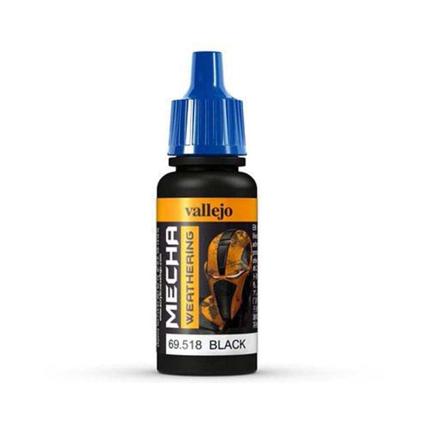 69518 Mecha Colour Black Wash 17ml Acrylic Paint