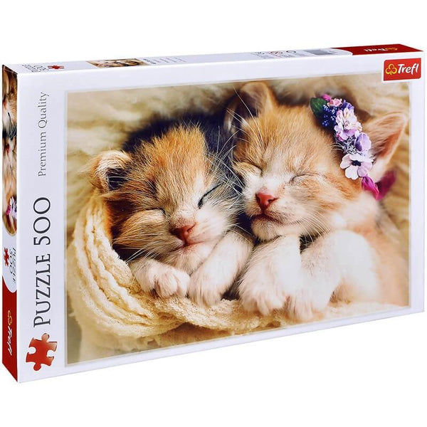 500pc Sleeping Kittens