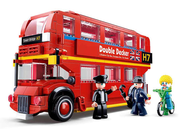 394pc Model Bricks London Bus