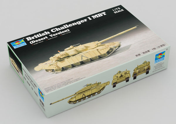 07105 1/72 British Challenger 1MBT(Desert Version) Plastic Model Kit