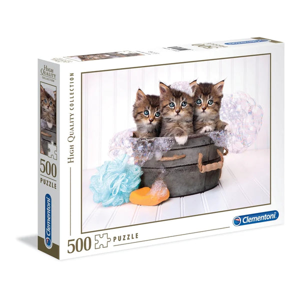 500pc Kittens And Soap