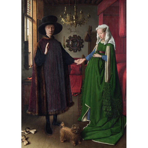 1000pc Van Eyck Arnolfini Portrait Museum