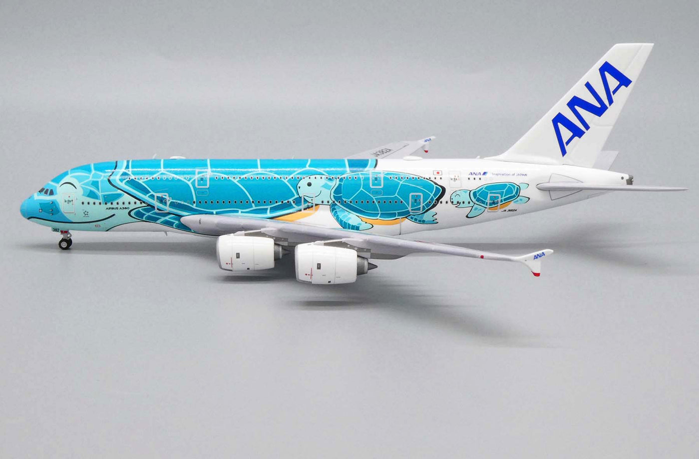 1/400 ANA Airbus A380 JA382A Flying Honu Kai Livery