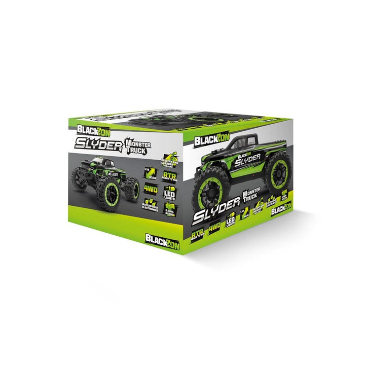 540100 1/16 Slyder MT 4WD Electric Monster Truck  Green