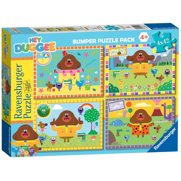 4x42pc Hey Duggee Bumper Puzzle