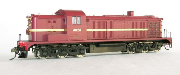 HO 40 Class 4018 Indian Red with Sound