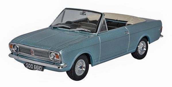 1/43 Ford Cortina Mk.II Crayford Convertible Blue Mink Roof