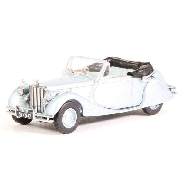 Oxford - 1/43 Jaguar Mk.V DHC Open Opalescent Silver