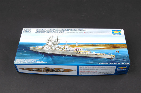 05773 1/700 German Pocket Battleship(Panzer Schiff) Admiral Graf Spee 1937 Plastic Model Kit