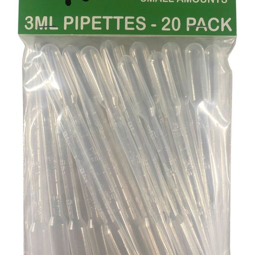 3ml Pipettes 20pk