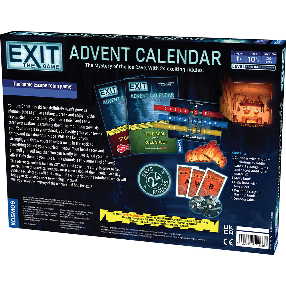 Exit the Game Advent Calendar The Mysterious Ice Cave