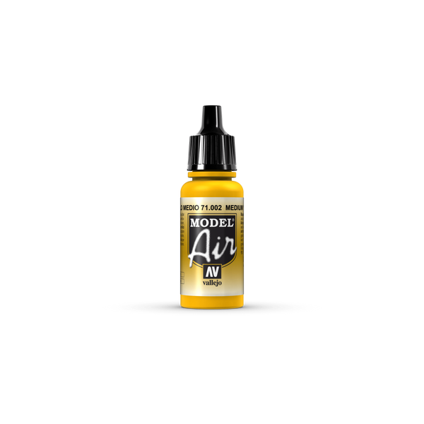 71002 Model Air Medium Yellow 17 ml Acrylic Airbrush Paint