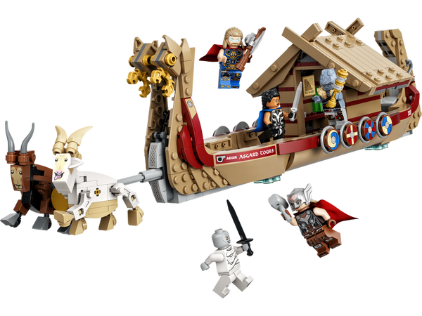 Super Heroes The Goat Boat 76208