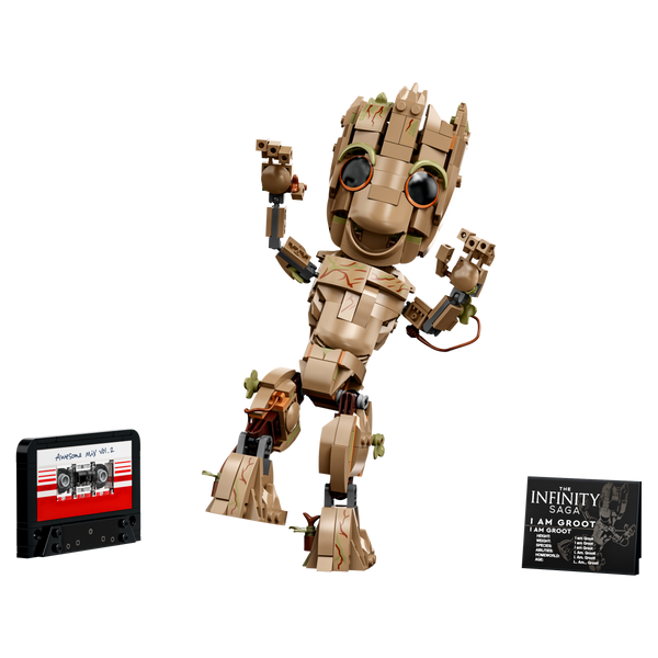 Super Heroes I am Groot 76217