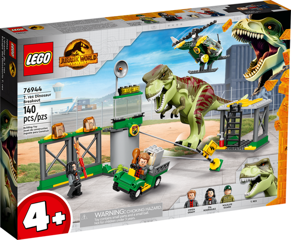 Jurassic World T. rex Dinosaur Breakout 76944