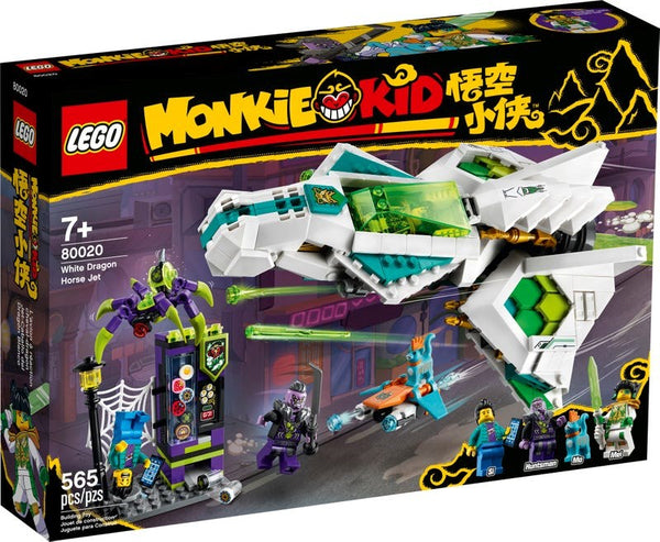 Monkie Kid White Dragon Horse Jet 80020