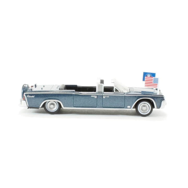 Oxford - 1/87 Lincoln Continental 1961 X100 Presidential Blue Metallic