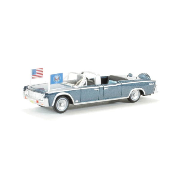 Oxford - 1/87 Lincoln Continental 1961 X100 Presidential Blue Metallic