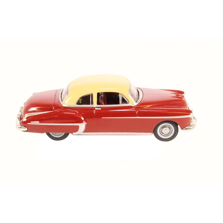 Oxford - 1/87 Oldsmobile Rocket 88 Coupe 1950 Chariot Red/Canto Cream