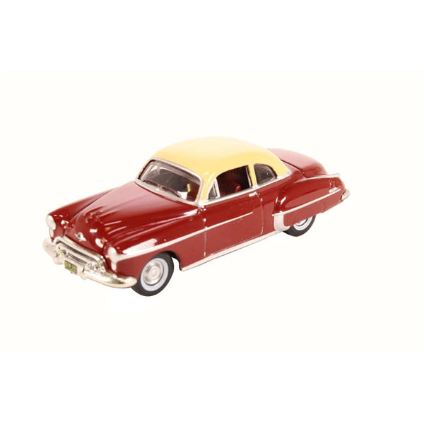 Oxford - 1/87 Oldsmobile Rocket 88 Coupe 1950 Chariot Red/Canto Cream