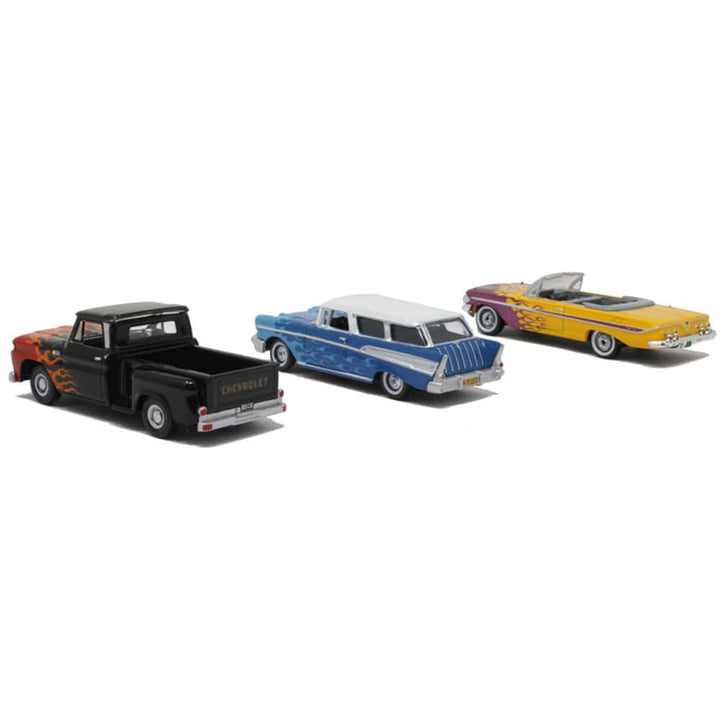 Oxford - 1/87 3 Piece Set Chevrolet Hot Rods