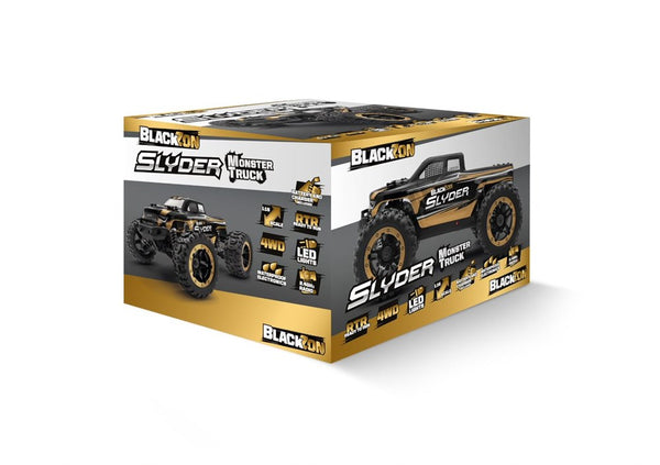 540101 1/16 Slyder MT 4WD Electric Monster Truck  Gold