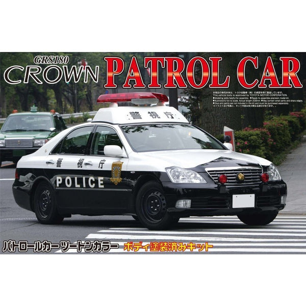 1/24 18 CROWN POLICE CAR METROPOLITAN POLICE DEPARTMENT STEEL WHEEL VER. (TOYOTA)