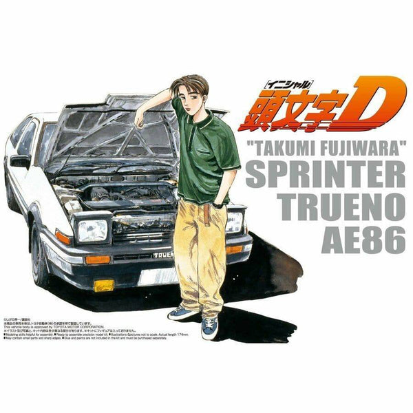 Aoshima - 1/24 AE86 TRUENO COMICS VOL.1 VER.